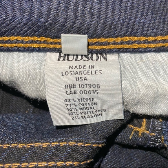 HUDSON Women's Beth Baby Bootcut Jean In Oracle - Size 29 - Picture 13 of 15